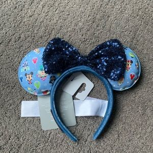 Disney Loungefly Bundle Disney Parks Chibi - Light Blue
